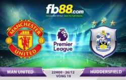 fb88-Soi kèo cá cược bóng đá ngoại hạng Anh Man United vs Huddersfield