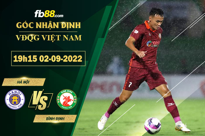 Fb88 soi kèo trận đấu Hà Nội vs Bình Định