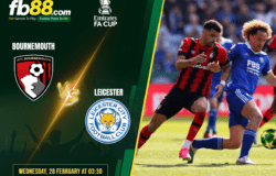 Bournemouth VS Leicester - Nhà cái FB88