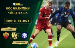 Fb88 soi kèo trận đấu AS Roma vs Inter Milan
