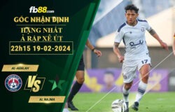 Fb88 soi kèo trận đấu Al-Adalah vs Al Najma