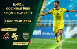 Fb88 soi kèo trận đấu Al-Wehda vs Al Taawon