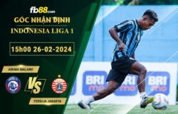 Fb88 soi kèo trận đấu Arema Malang vs Persija Jakarta